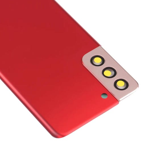 Tappo Posteriore + Copertura Lente Fotocamera Samsung Galaxy S21+ 5G (Rosso)