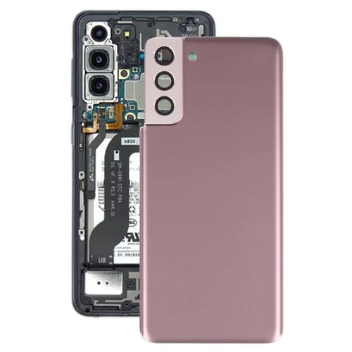 Tampa Traseira Bateria e Lente Câmara Samsung Galaxy S21+ 5G (Castanho)