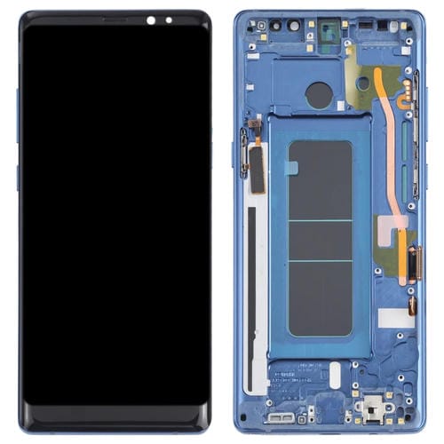 Schermo LCD OLED Samsung Galaxy Note 8 SM-N950 con Cornice (Blu)
