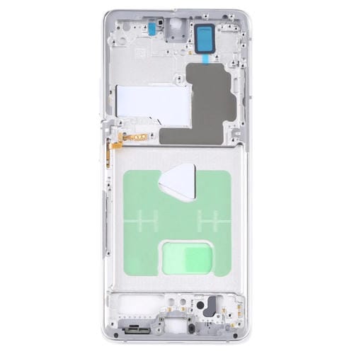 Meio Bisel de Moldura Samsung Galaxy S21 Ultra 5G SM-G998B (Prateado)