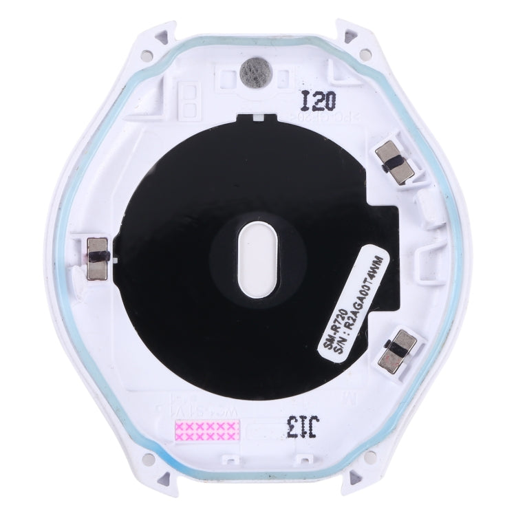 Back Cover Case with Glass Lens Samsung Galaxy Gear S2 SM-R720 (White)