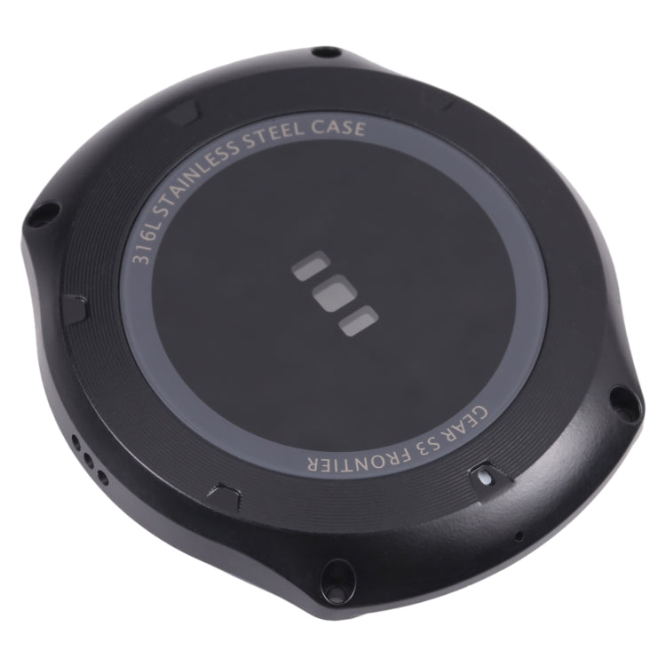 Cubierta Trasera con Lente de Vidrio Samsung Galaxy Gear S3 Frontier SM-R760 (Negro)