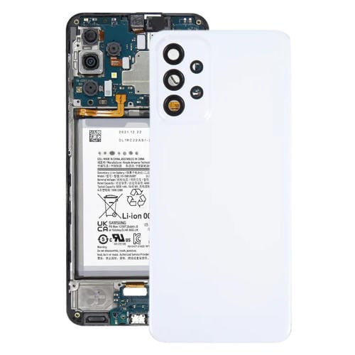 Tampa Traseira da Bateria com Lente da Câmara Samsung Galaxy A23 5G SM-A236A (Branco)