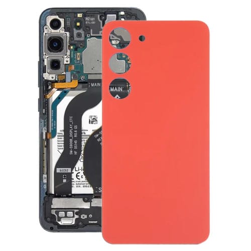 Coperchio Posteriore della Batteria in Vetro Samsung Galaxy S23 SM-S911B (Arancione)