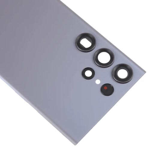 Rückseite des Akkudeckels aus Glas Samsung Galaxy S23 Ultra SM-S918 mit Objektivabdeckung (Grau)