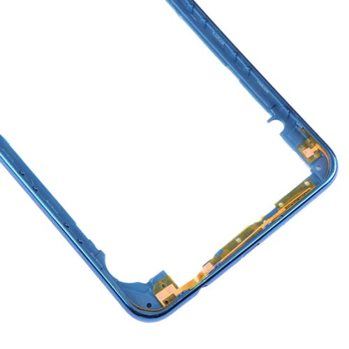 Plaque de lunette de cadre moyen Samsung Galaxy A7 SM-A750 (Bleu)