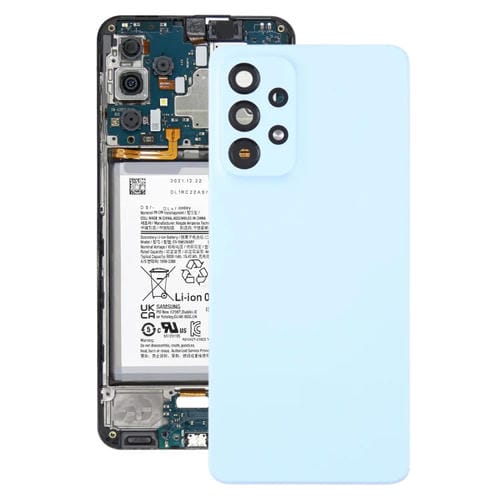 Back Battery Cover Samsung Galaxy A33 5G SM-A336B with Camera Lens (Blue)