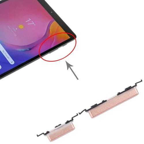 Botão Power + Volume Samsung Galaxy Tab A 10.1 SM-T510 (Ouro)