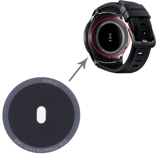 Dos de couverture en verre Samsung Galaxy Gear S3 Classic SM-R732/R735