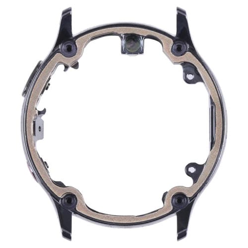 Cornice dello schermo LCD + Piastra del lunetta in acciaio Samsung Galaxy Watch Active 2 40mm SM-R830 (Nero)