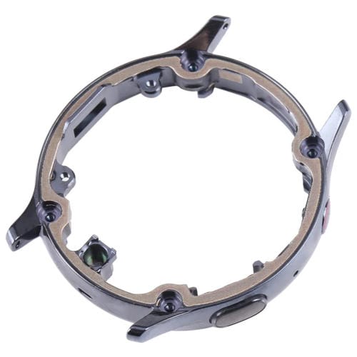 Cornice dello schermo LCD + Piastra del lunetta in acciaio Samsung Galaxy Watch Active 2 40mm SM-R830 (Nero)