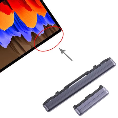 Ein- und Lautstärketastenspiel Samsung Galaxy Tab S7 Plus SM-T976 (Schwarz)