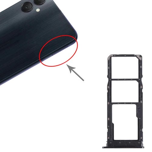 Bandeja Tarjeta SIM Samsung Galaxy A05 SM-A055 con Micro SD (Negro)
