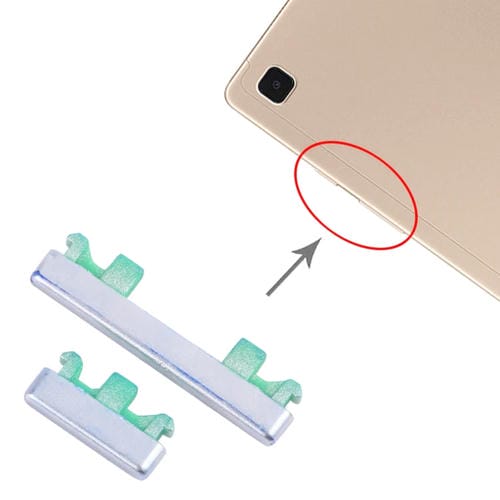 Botões de Energia e Volume Samsung Galaxy Tab A7 10.4 SM-T500/T505 (Prateado)