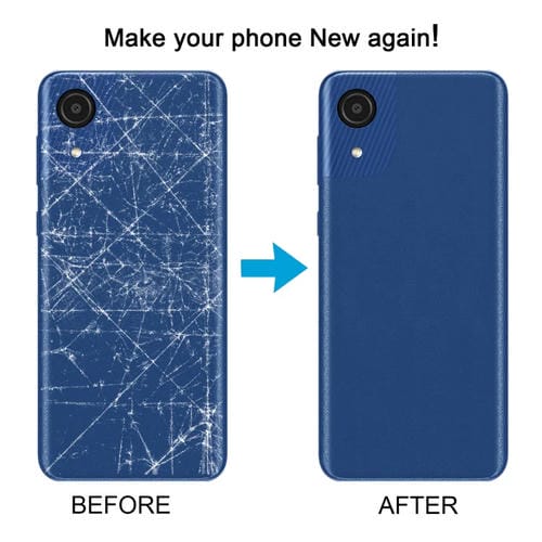 Tapa Trasera de Batería Samsung Galaxy A03 Core SM-A032F (Rojo)