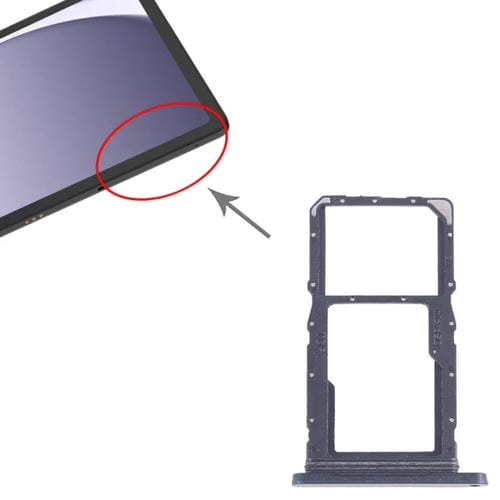 SIM-Karten- und Micro-SD-Fach Samsung Galaxy Tab A9+ 5G SM-X215 (Blau)