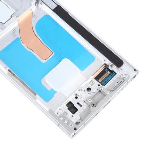 Ecrã LCD Samsung Galaxy S22 Ultra 5G SM-S908B com Moldura (Branco)