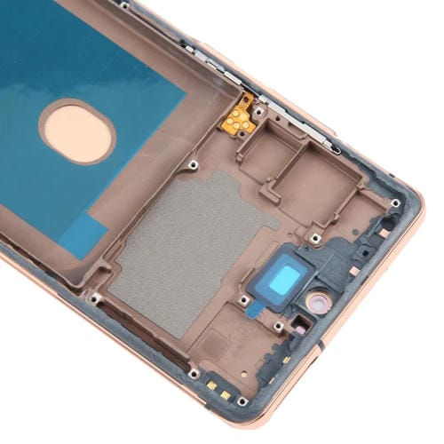 Écran LCD OLED de 6,43" avec cadre Samsung Galaxy S20 FE SM-G780F (Doré)