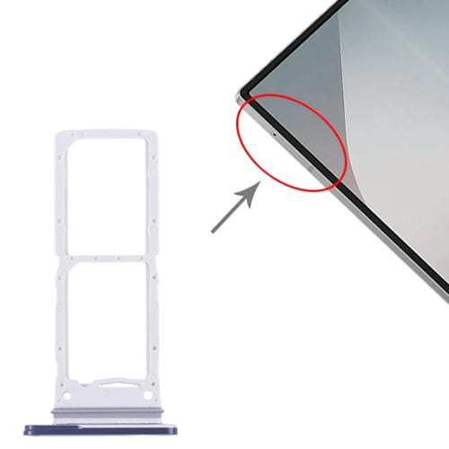 Vassoio scheda SIM Samsung Galaxy Z Fold6 SM-F956B (Blu)