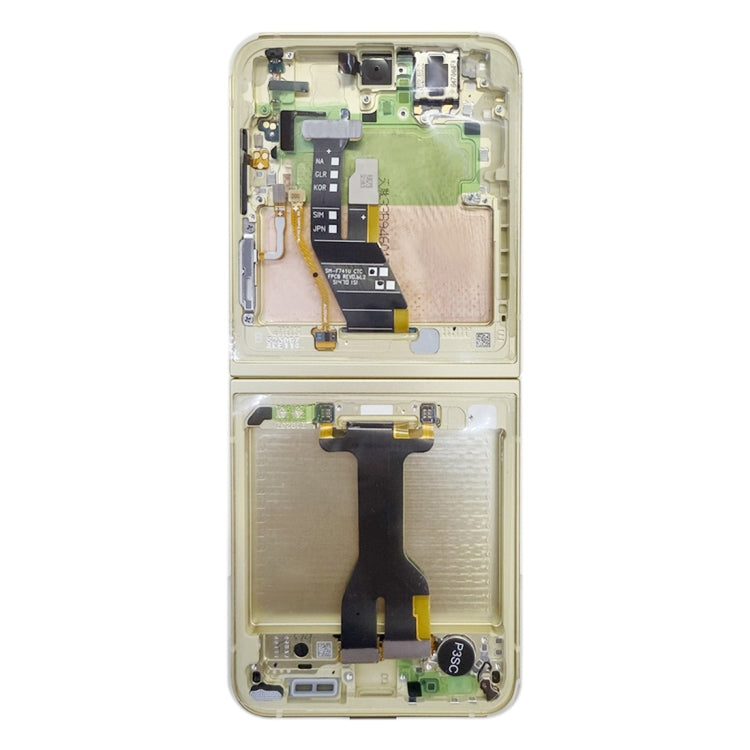 Schermo LCD Samsung Galaxy Z Flip6 SM-F741B Completo Set (Giallo)