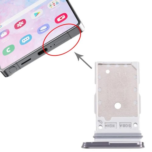 Plateau Carte SIM Samsung Galaxy S25/S25+ SM-S931/S936 (Noir)