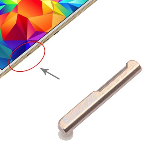 Bloque Antipolvo SD Samsung Galaxy Tab S 8.4 SM-T705 (Dourado)