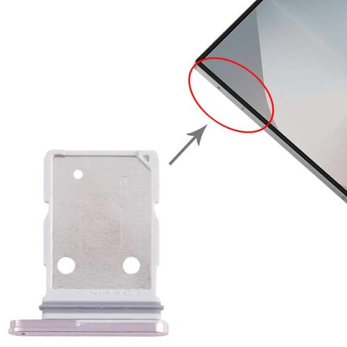 Vassoio scheda SIM Samsung Galaxy A56 SM-A566B (Rosa)