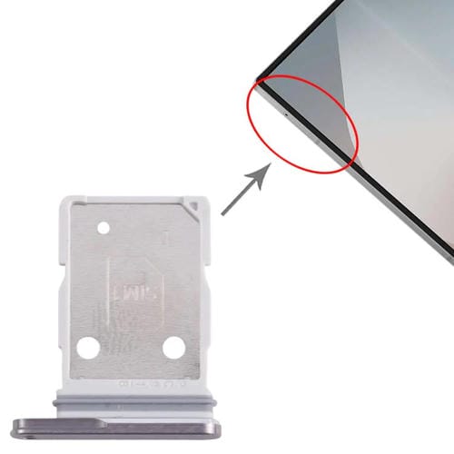 Vassoio scheda SIM Samsung Galaxy A56 SM-A566B (Grigio)