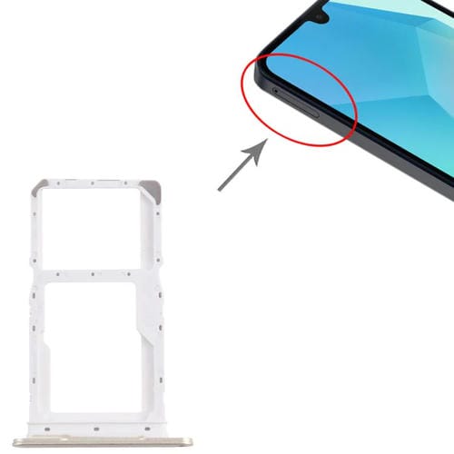 Tabuleiro Cartão SIM/Micro SD Samsung Galaxy A16 5G SM-A166P (Dourado)