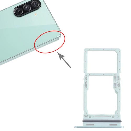 SIM-Kartenfach + SIM/Micro SD-Fach Samsung Galaxy A26 SM-A266B (Grün)