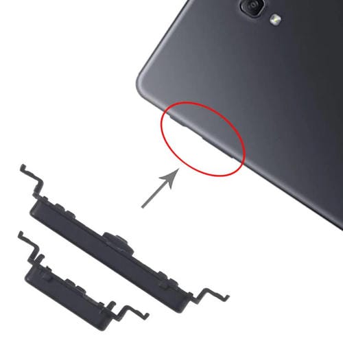 Botões Power e Volume Samsung Galaxy Tab A 10.5 SM-T590/T595 (Preto)