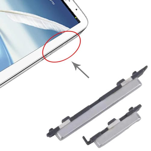 Bouton d'alimentation et de volume Samsung Galaxy Note 8.0 GT-N5100 (Argenté)