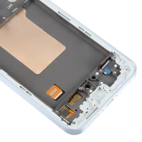 Ecrã LCD OLED Digitalizador Completo com Moldura Samsung Galaxy A55 SM-A556B (Azul Céu)