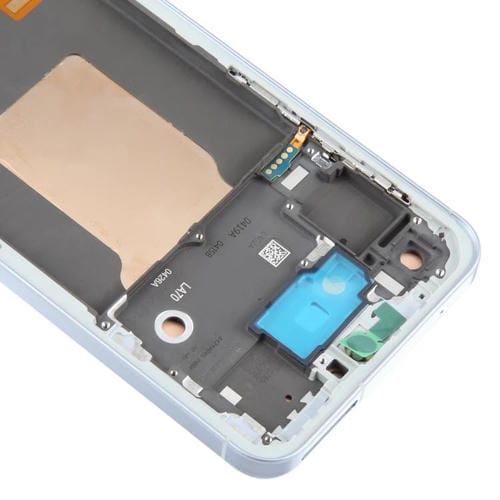 Ecrã LCD OLED Digitalizador Completo com Moldura Samsung Galaxy A55 SM-A556B (Azul Céu)