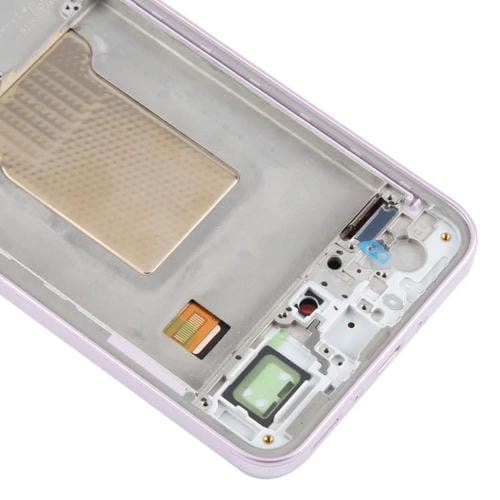 LCD OLED Digitalizer Complete Screen with Frame Samsung Galaxy A35 SM-A356B (Pink)