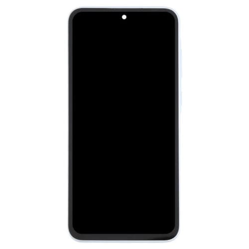 Ecrã LCD OLED Digitalizador Completo com Moldura Samsung Galaxy A35 SM-A356B (Azul Céu)