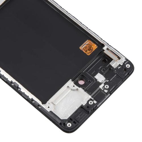 OLED-Display 6,43 Zoll und Rahmen Samsung Galaxy A51 4G SM-A515F (Schwarz)