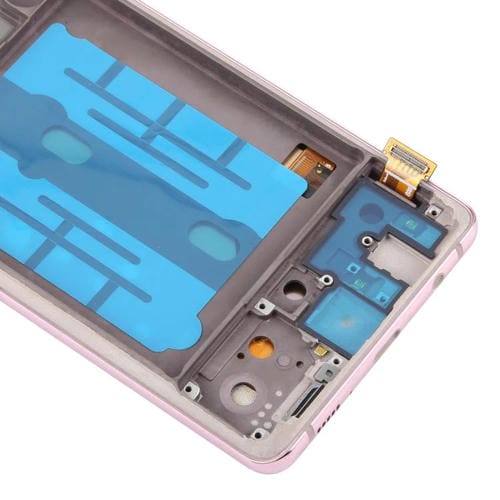 Pantalla Completa OLED de 6,36" con Marco para Samsung Galaxy A51 5G SM-A516 (Rosa)