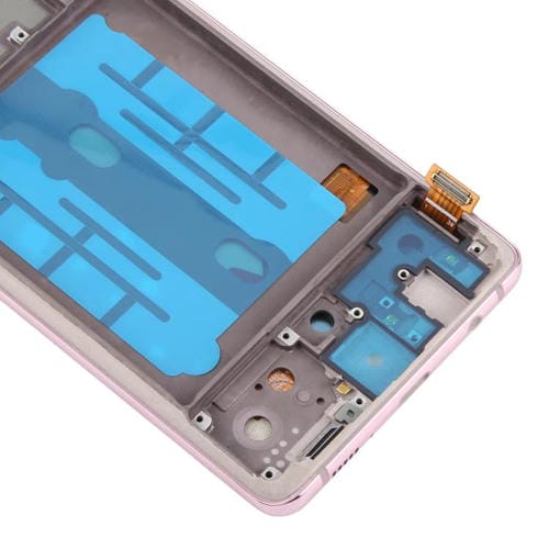 OLED-Bildschirm von 6,43" mit Rahmen Samsung Galaxy A51 5G SM-A516 (Rosa)