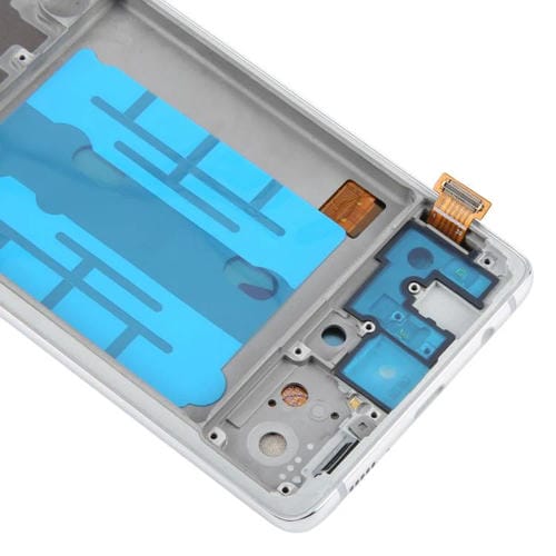 OLED-Bildschirm von 6,43" mit Rahmen Samsung Galaxy A51 5G SM-A516 (Silber)