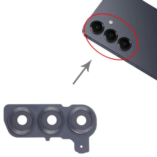 Lente de Câmara Traseira Samsung Galaxy S25 SM-S931B (Preto) (10 Unidades)