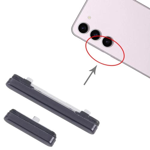 Pulsanti di accensione e volume Samsung Galaxy S23 SM-S911B (Nero) (10 unità)