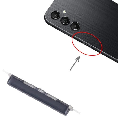 Lautstärkeregler-Tasten Samsung Galaxy A14 SM-A145F (Schwarz) (10 Stück)