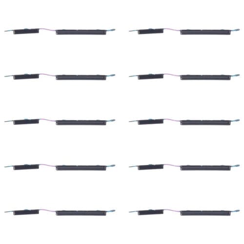 Power and Volume Buttons Samsung Galaxy A04e SM-A042F (10 Units) (Black)