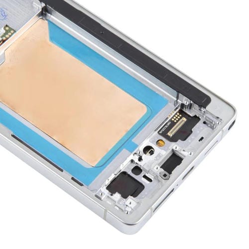 Full Screen OLED Samsung Galaxy S25 Ultra SM-S938B with Frame (Silver)