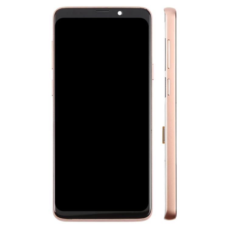 Pantalla LCD TFT de 6,18 pulgadas con digitalizador y marco para Samsung Galaxy S9+ SM-G965F (dorado)