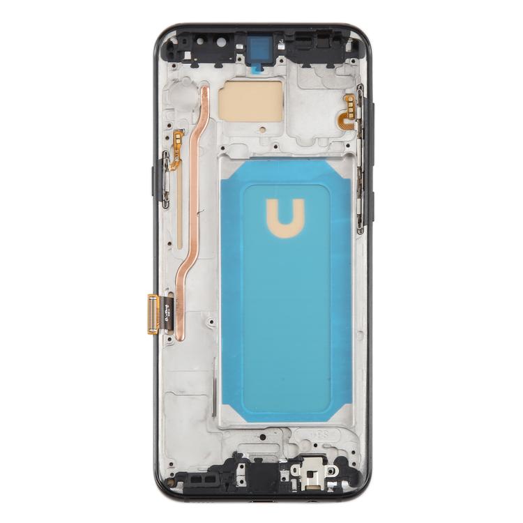 Pantalla LCD TFT de 6,18 pulgadas con digitalizador y marco para Samsung Galaxy S8+ SM-G955F (negro)