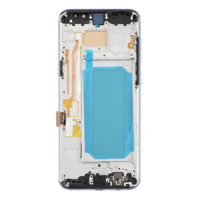Pantalla LCD TFT de 6,18 pulgadas con digitalizador y marco para Samsung Galaxy S8+ SM-G955F (morado)