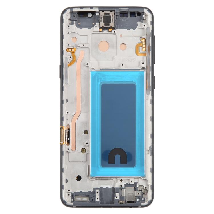 Pantalla LCD TFT de 5,7 pulgadas para Samsung Galaxy S9 SM-G960F, digitalizador completo con marco (negro)