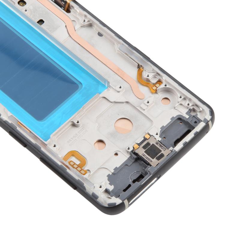 Pantalla LCD TFT de 5,7 pulgadas para Samsung Galaxy S9 SM-G960F, digitalizador completo con marco (negro)